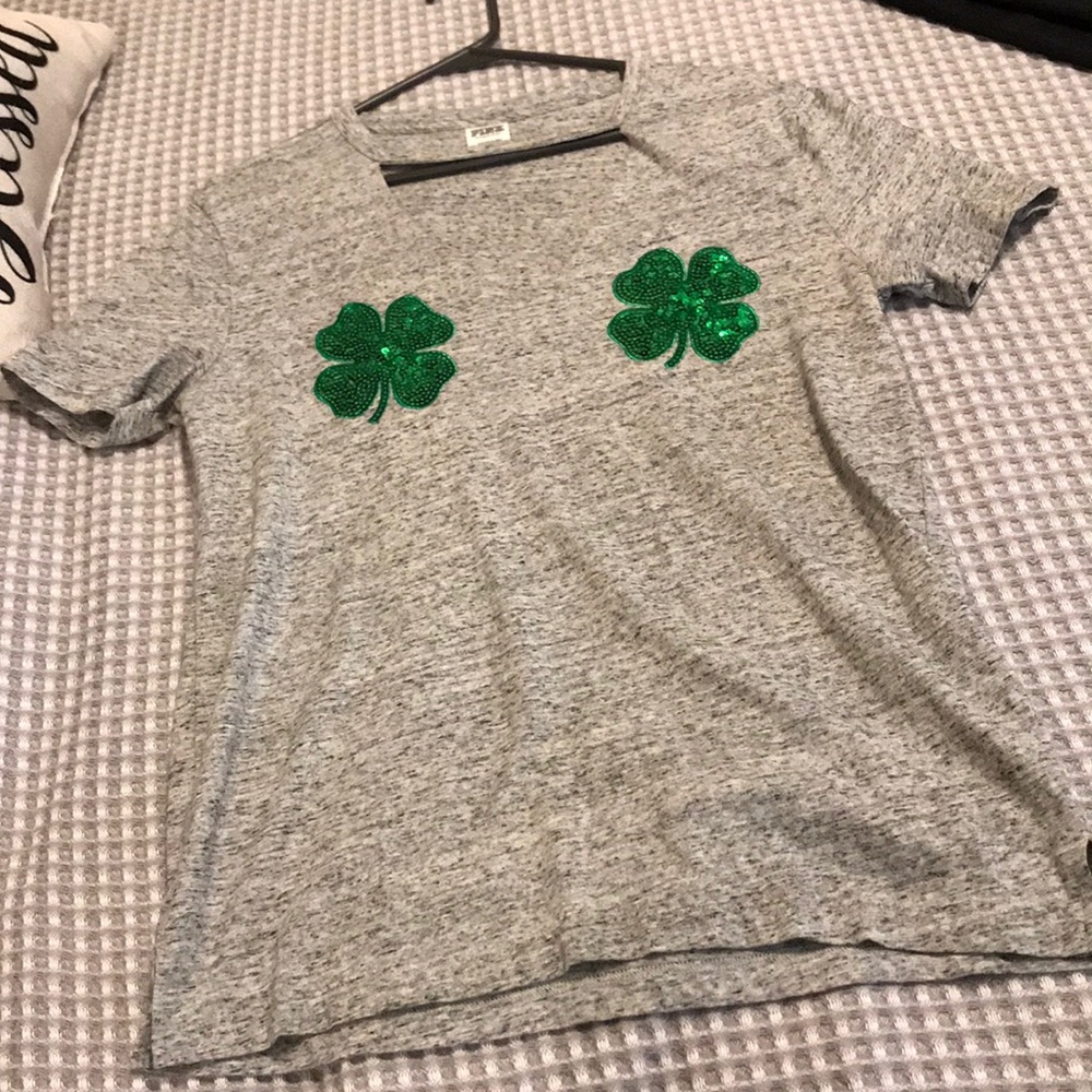 PINK St. Patty’s Day tee!